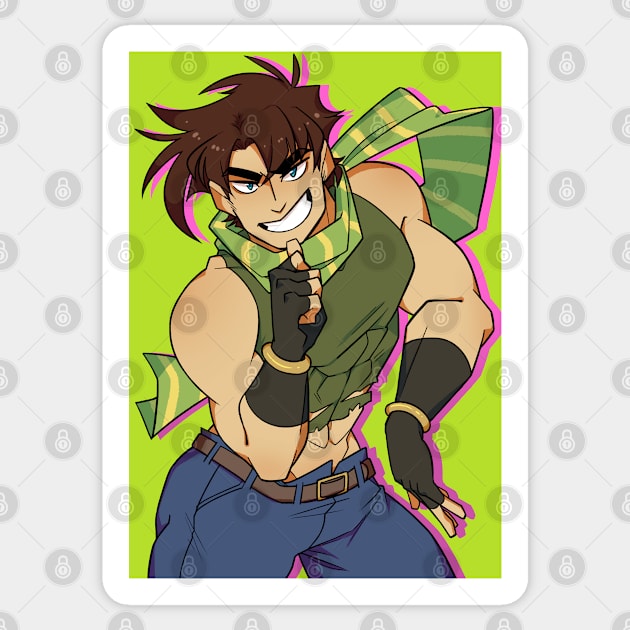 Joseph Joestar Sticker by oletarts